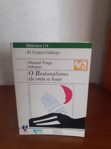 Portada del libro de O rexionalismo de onte a hoxe