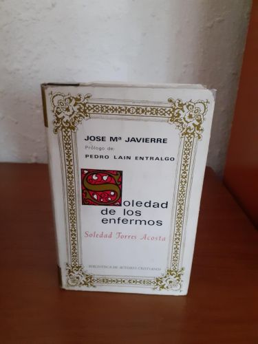 Portada del libro de Soledad de los enfermos