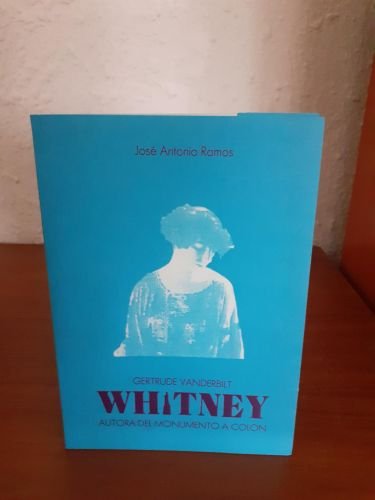 Portada del libro de Gertrude Vanderbilt Whitney, autora del monumento a Colón