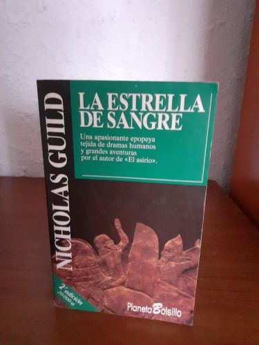 Portada del libro de La estrella de sangre