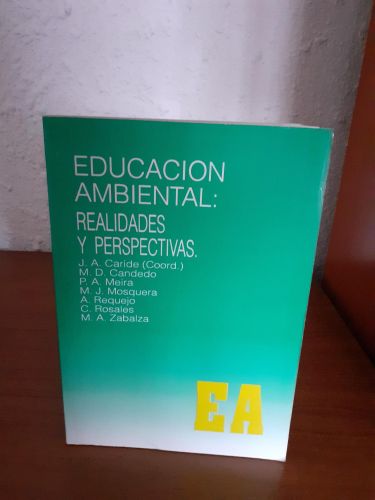 Portada del libro de Educación ambiental: Realidades y perspectivas