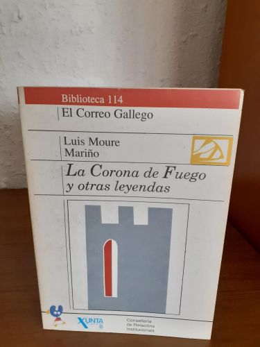 Portada del libro de La corona de fuego y otras leyendas