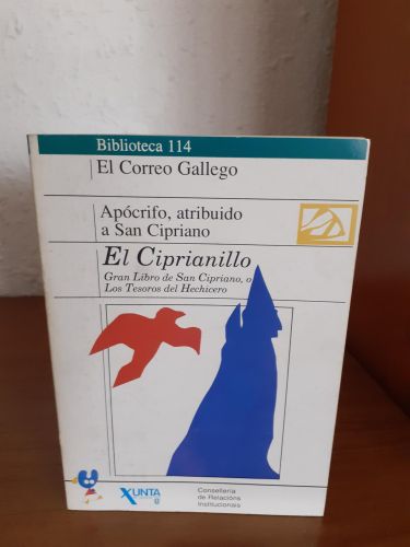 Portada del libro de El Ciprianillo, gran libro de San Cipriano, o los Tesoros del hechicero