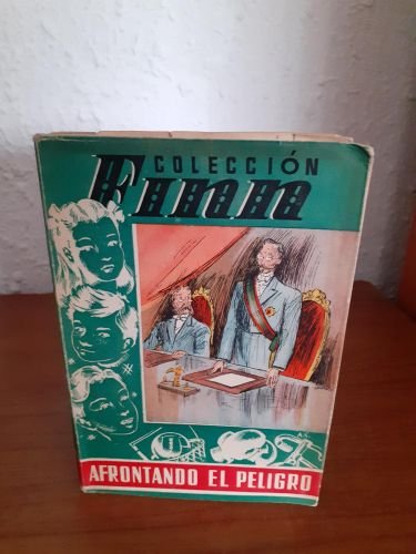 Portada del libro de Afrontando el peligro, cuarta parte de Tom Playfair