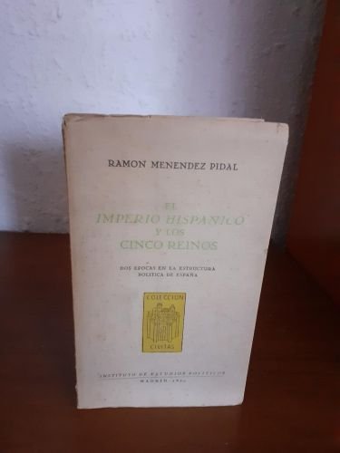 Portada del libro de El imperio hispánico y los cinco reinos