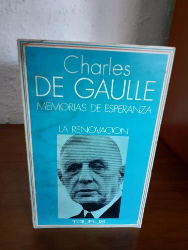 Portada del libro de Memorias de esperanza, la renovación