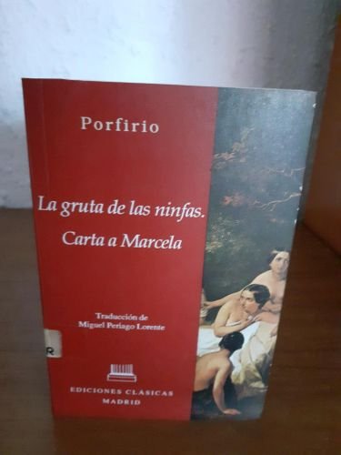 Portada del libro de GRUTA DE LAS NINFAS. CARTA A MARCELA