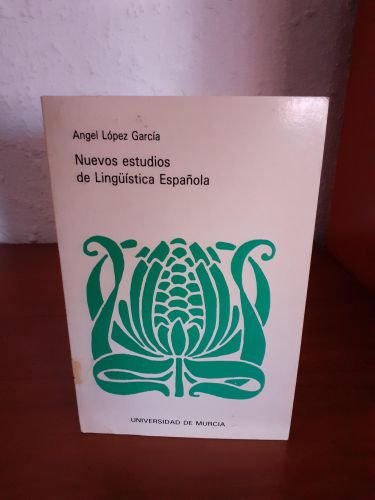 Portada del libro de Nuevos estudios de lingüistica española