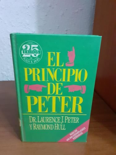 Portada del libro de Principio de Peter, el