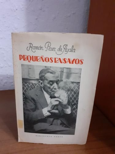 Portada del libro de Pequeños ensayos