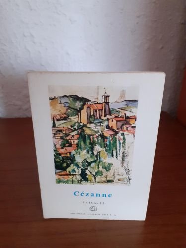 Portada del libro de Cezanne, Paisajes