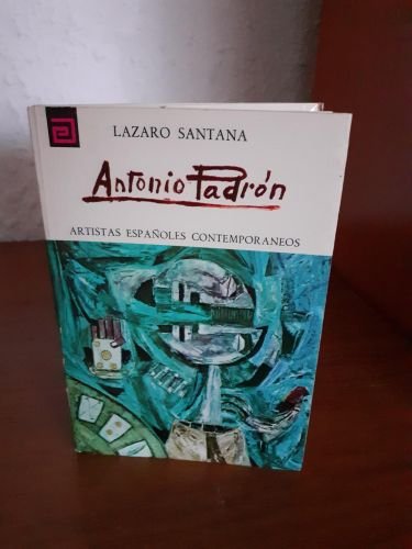 Portada del libro de Antonio Padrón