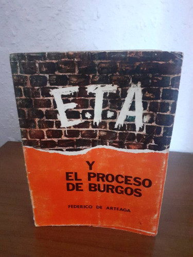 Portada del libro de ETA Y EL PROCESO DE BURGOS