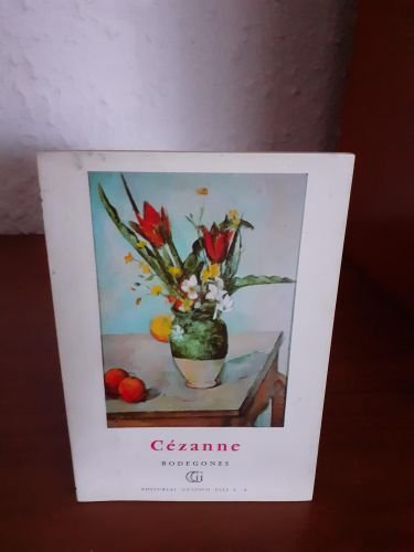 Portada del libro de Cezanne, Bodegones