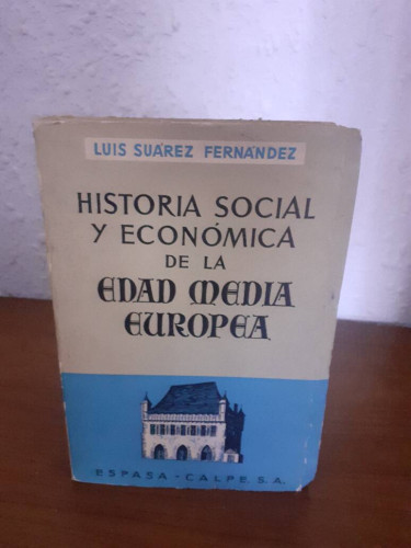 Portada del libro de HISTORIA SOCIAL Y ECONOMICA DE LA EDAD MEDIA EUROPEA