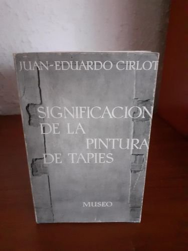 Portada del libro de Significación de la pintura de Tapies