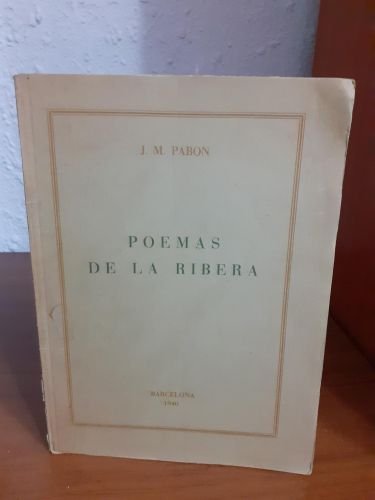 Portada del libro de Poemas de la ribera