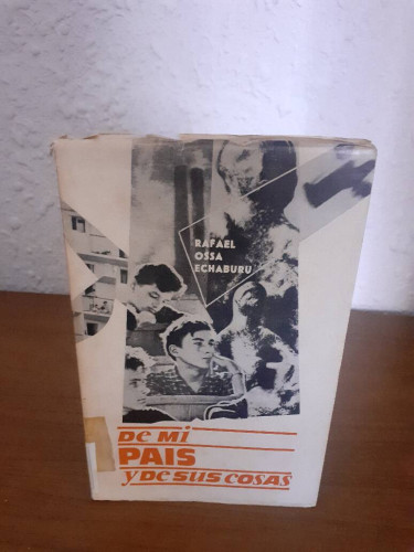 Portada del libro de DE MI PAIS Y DE SUS COSAS
