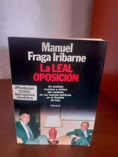 Portada del libro de La leal oposición