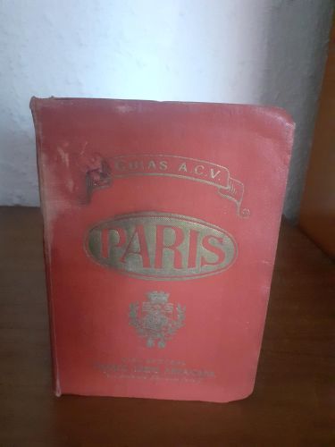 Portada del libro de Guias A.C.V. París