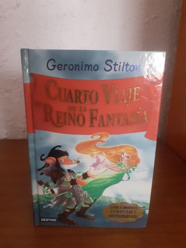 Portada del libro de Cuarto viaje al Reino de la Fantasía