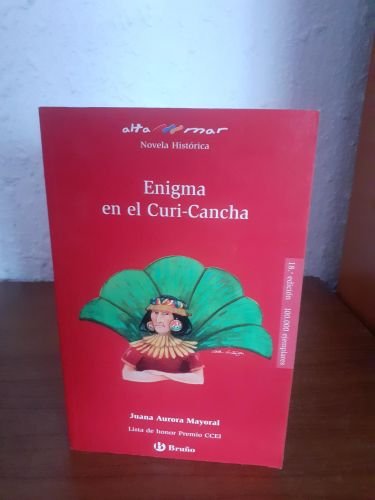 Portada del libro de Enigma en el Curi-Cancha