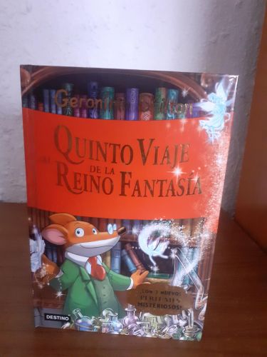 Portada del libro de Quinto viaje al Reino de la Fantasía