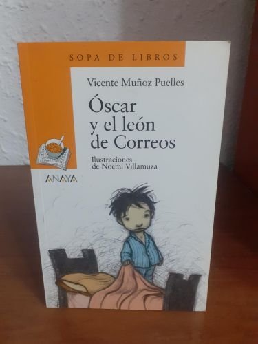 Portada del libro de Óscar y el león de Correos