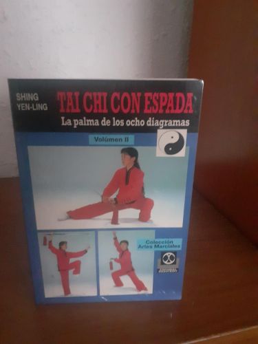 Portada del libro de Tai-chi con espada. La palma de los ocho diagramas, volumen II