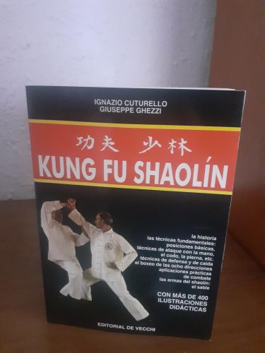 Portada del libro de Kung fu shaolin