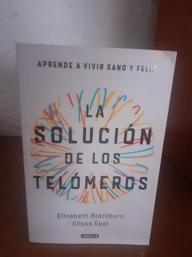 Portada del libro de La solución de los telómeros
