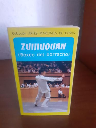 Portada del libro de Zuijiuquan (Boxeo del borracho)