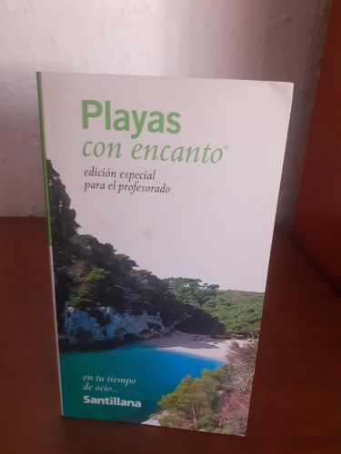 Portada del libro de Playas con encanto, edición especial para el profesorado