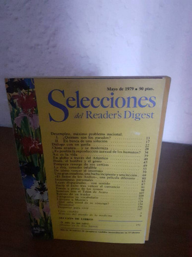 Portada del libro de SELECCIONES DEL READER'S DIGEST TOMO LXXVII Nº 462 MAYO 1979