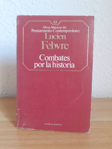 Portada del libro de COMBATES POR LA HISTORIA