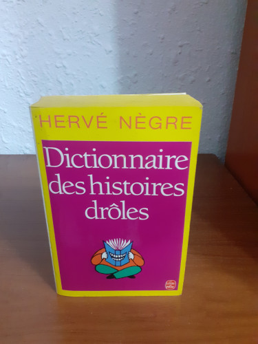 Portada del libro de DICTIONNAIRE DES HISTOIRES DROLES