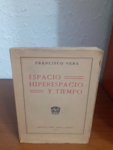 Portada del libro de ESPACIO HIPERESPACIO Y TIEMPO