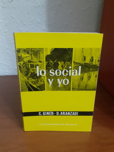 Portada del libro de LO SOCIAL Y YO