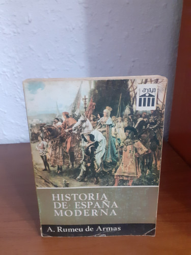 Portada del libro de HISTORIA DE ESPAÑA MODERNA VOLUMEN I