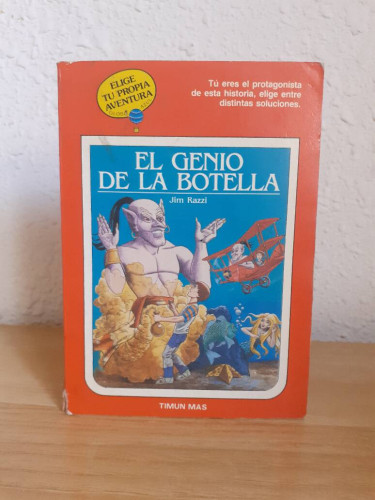 Portada del libro de GENIO DE LA BOTELLA, EL