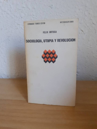 Portada del libro de SOCIOLOGIA UTOPIA Y REVOLUCION