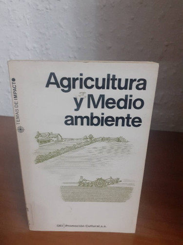 Portada del libro de AGRICULTURA Y MEDIO AMBIENTE