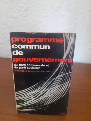 Portada del libro de PROGRAMME COMMUN DE GOUVERNEMENT DU PARTI COMMUNISTE ET DU PARTI SOCIALISTE