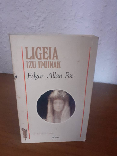 Portada del libro de LIGEIA IZU IPUINAK