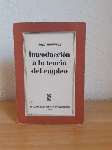 Portada del libro de INTRODUCCION A LA TEORIA DEL EMPLEO