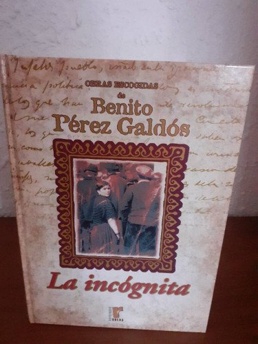 Portada del libro de INCOGNITA, LA