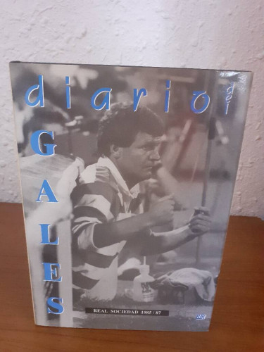 Portada del libro de DIARIO DEL GALES REAL SOCIEDAD 1985/87