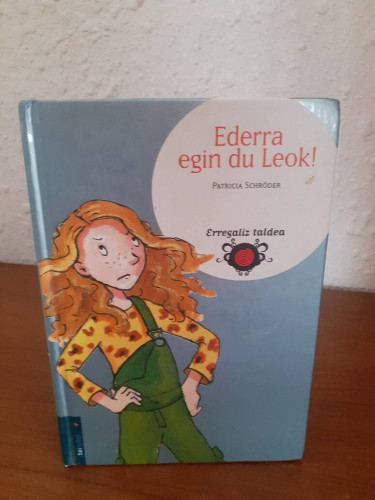 Portada del libro de EDERRA EGIN DU LEOK