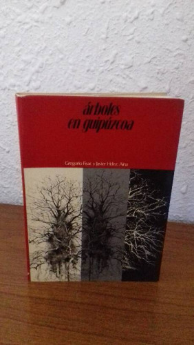 Portada del libro de ARBOLES EN GUIPUZCOA