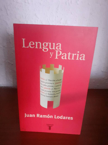 Portada del libro de LENGUA Y PATRIA